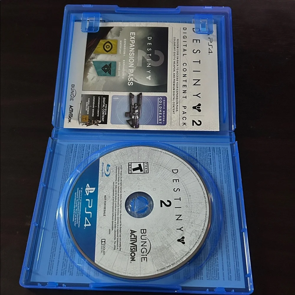 Sony PS4 Destiny 2 Game